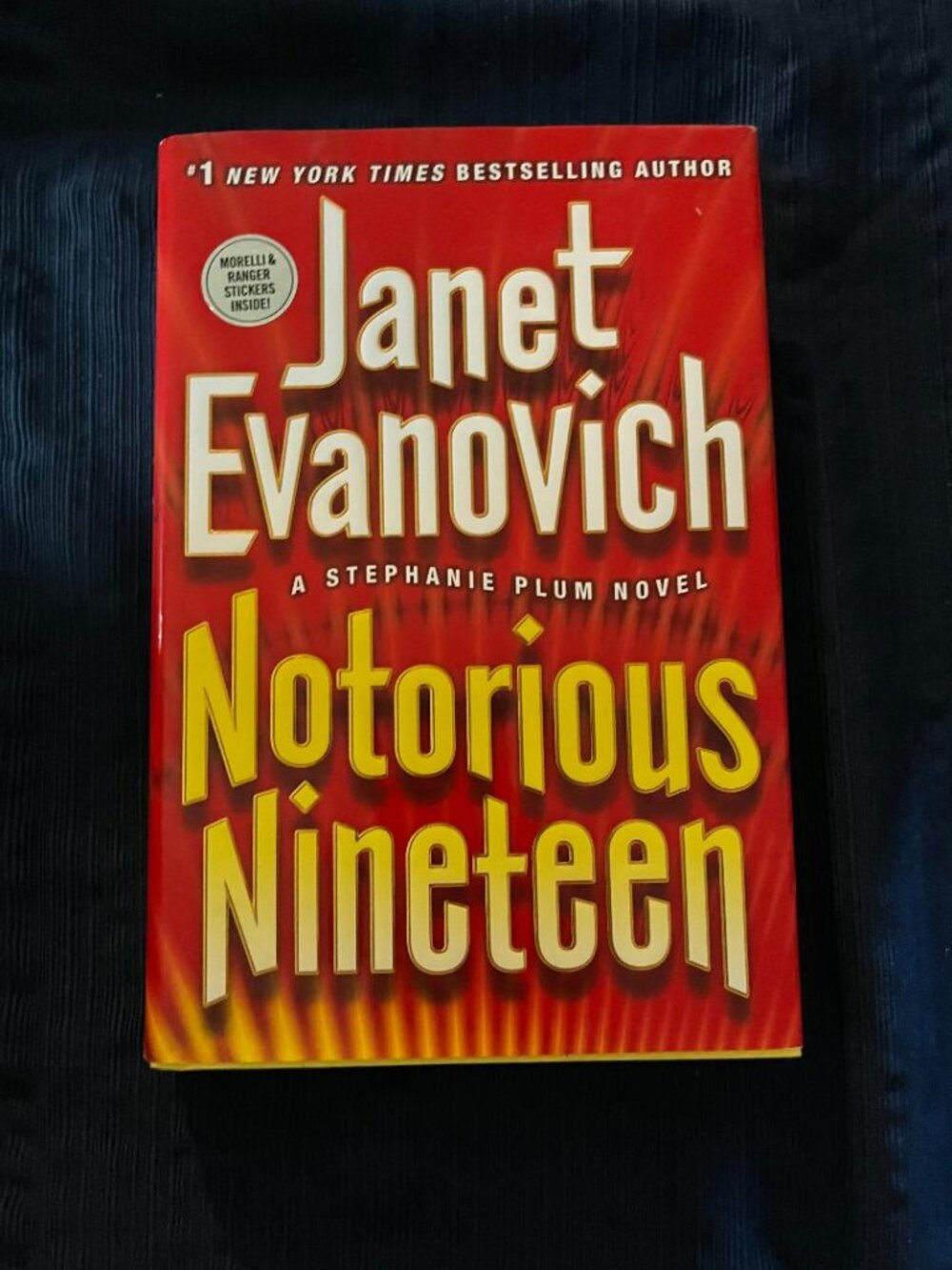 Notorious Nineteen by Janet Evanovich - First Edition